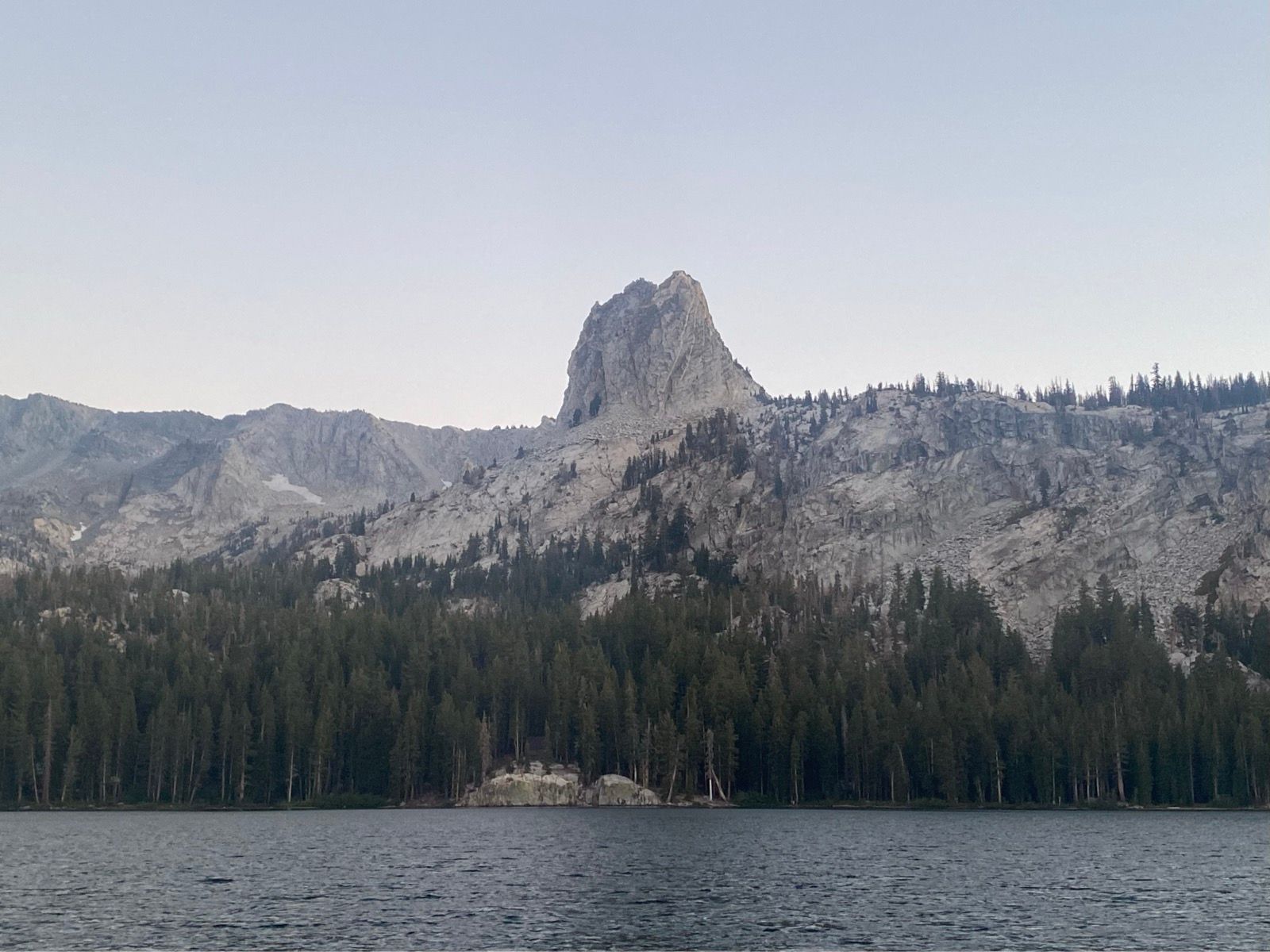 Crystal Crag rises above Lake George in Dylan Doblar’s record-day photograph